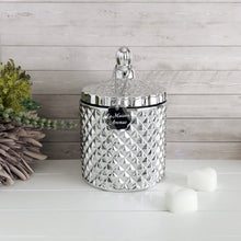 Load image into Gallery viewer, Geo Wax Melt Vessel - Silver