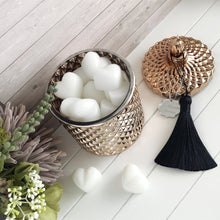 Load image into Gallery viewer, Geo Wax Melt Vessel - Rose Gold