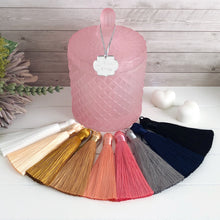 Load image into Gallery viewer, Geo Wax Melt Vessel - Frosted Pink