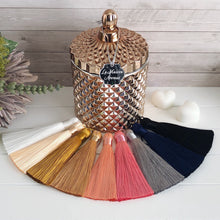 Load image into Gallery viewer, Geo Wax Melt Vessel - Rose Gold