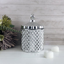Load image into Gallery viewer, Geo Wax Melt Vessel - Silver