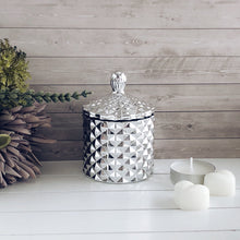 Load image into Gallery viewer, Geo Tea-light Vessel - Silver