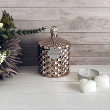 Load image into Gallery viewer, Geo Tea-light Vessel - Rose Gold