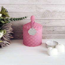 Load image into Gallery viewer, Geo Tea-light Vessel - Pink